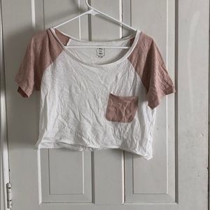 cropped tee